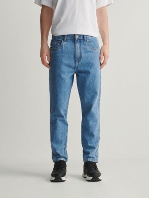 Reserved Carrot Fit Jeans Herren Blau | DUJKIC-678