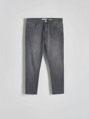 Reserved Carrot Slim Jeans Herren Hellgrau | PSIDTC-937