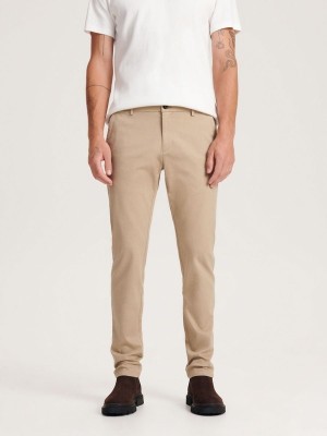 Reserved Chino Slim Fit Hosen Herren Beige | CHTKJM-820