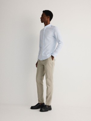 Reserved Chino Slim Fit Hosen Herren Grün | CIOVQA-109