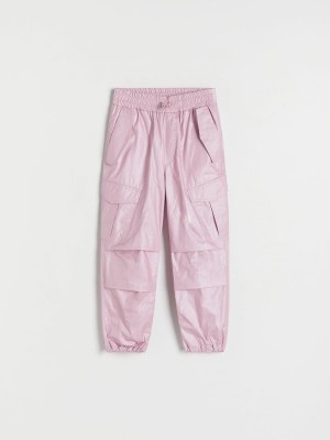 Reserved Parachutecargo Pockets Hosen Mädchen Rosa | UJELAO-502