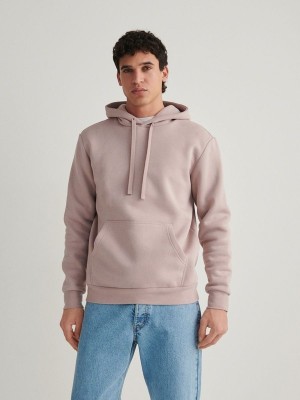 Reserved Plain Sweatshirts Herren Rosa | HYEMWC-832