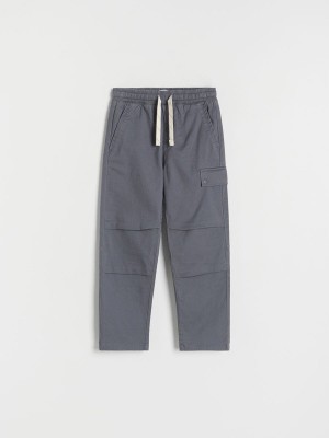 Reserved Regular Hosen Jungen Dunkelgrau | YKWTHU-763