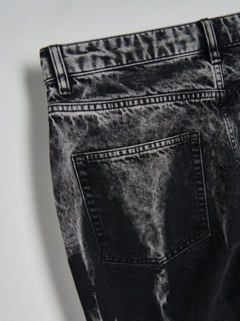 Reserved Baggywash Effect Jeans Herren Grau | PWAKLY-908