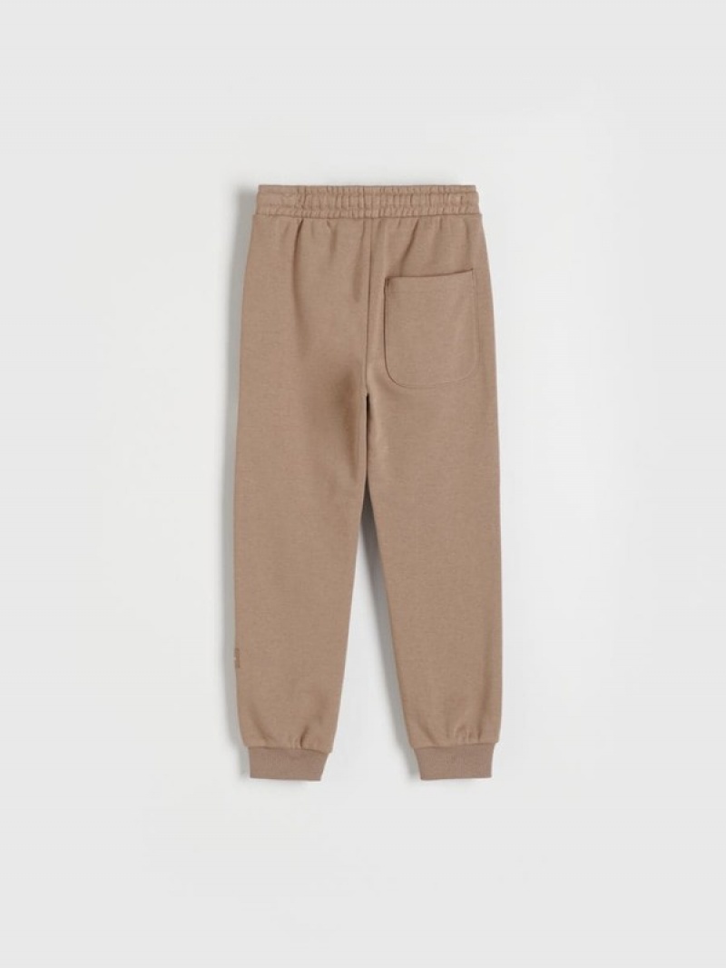 Reserved Baumwoll Joggers Hosen Jungen Braun | ABITUD-283