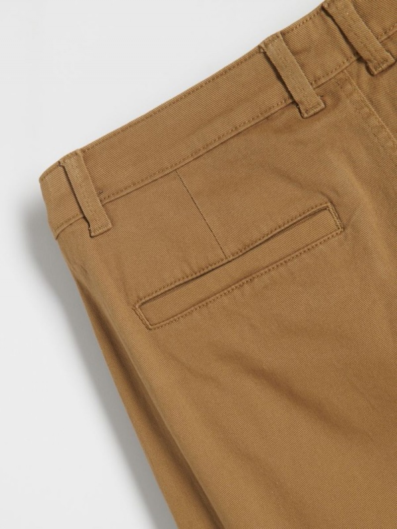 Reserved Baumwoll Rich Carrot Hosen Herren Braun | XRNUJF-962