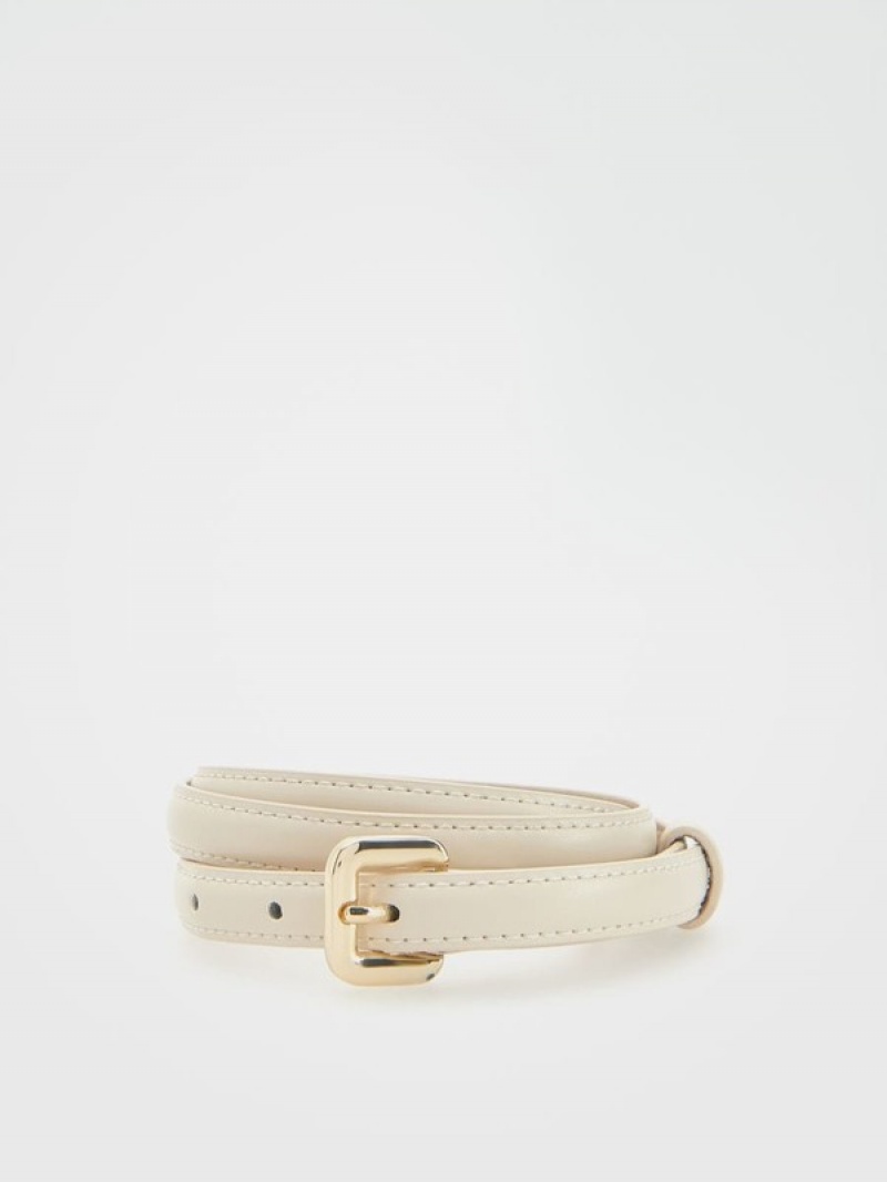 Reserved Beltdecorative Schnallen Gürtel Damen Weiß | AVXJPD-357