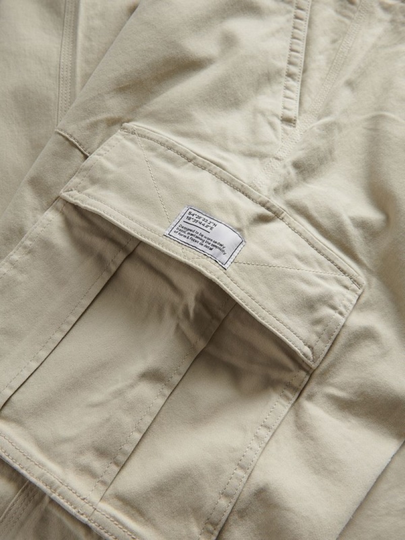 Reserved Cargo Hosen Herren Weiß | TQBCKY-468