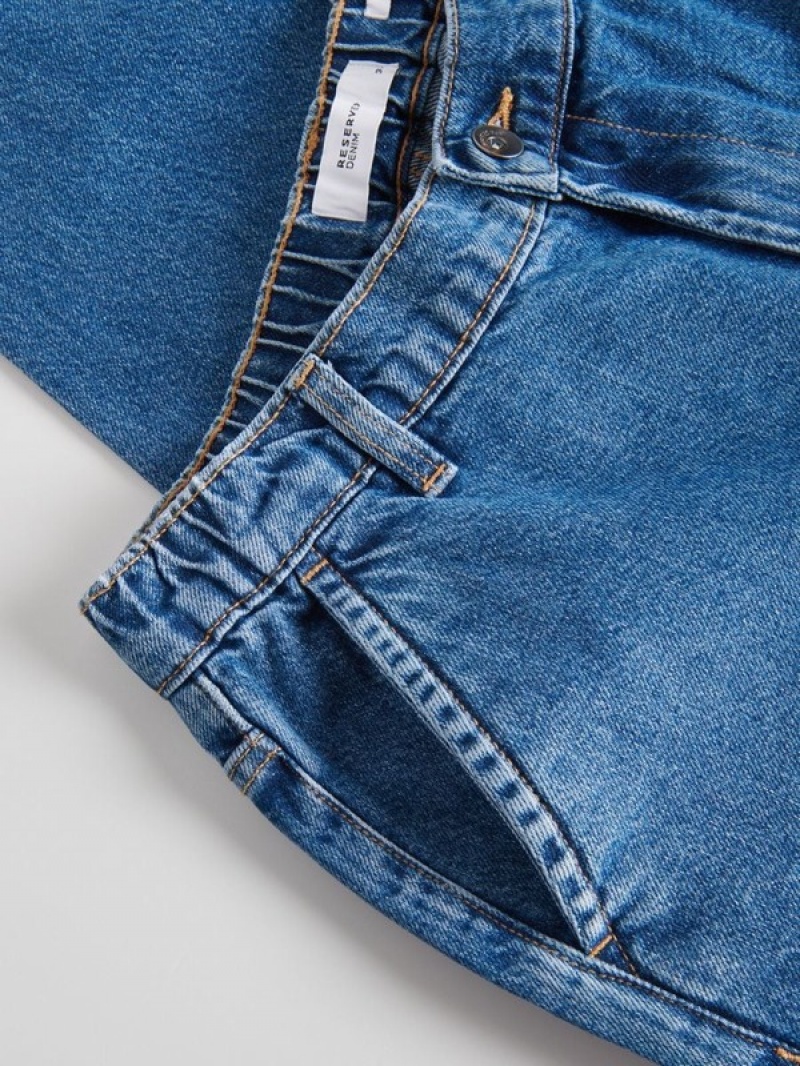 Reserved Carrot Fit Jeans Herren Blau | JPDGNR-043