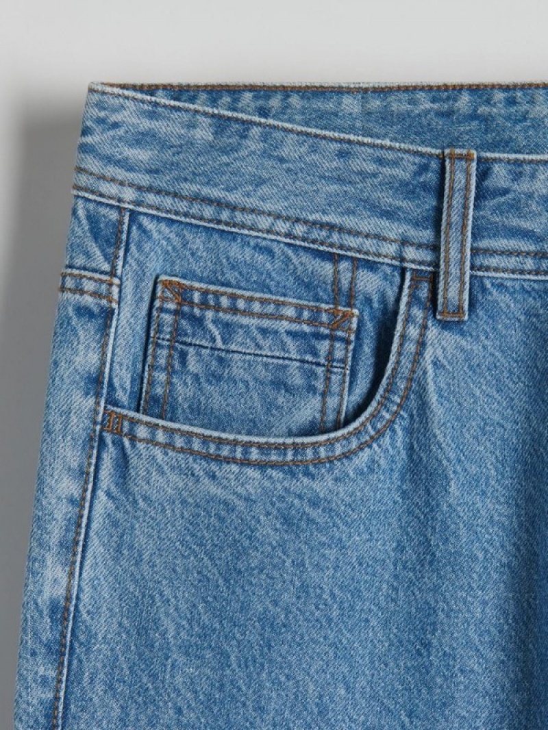 Reserved Carrot Fit Jeans Herren Blau | OTNUMG-470