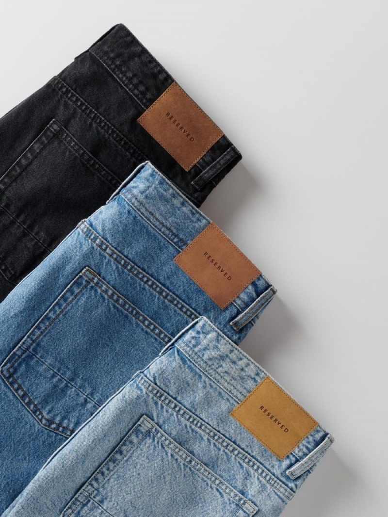 Reserved Carrot Fit Jeans Herren Blau | SXCNJZ-193