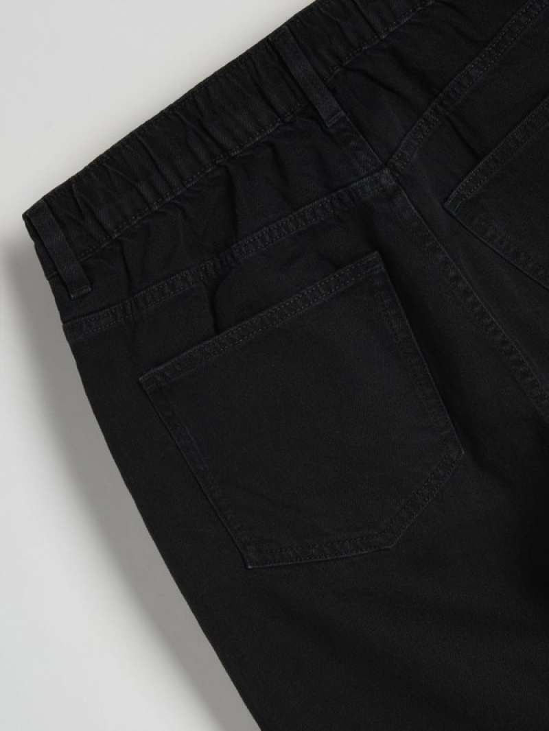 Reserved Carrot Fit Jeans Herren Schwarz | EGFDCM-256