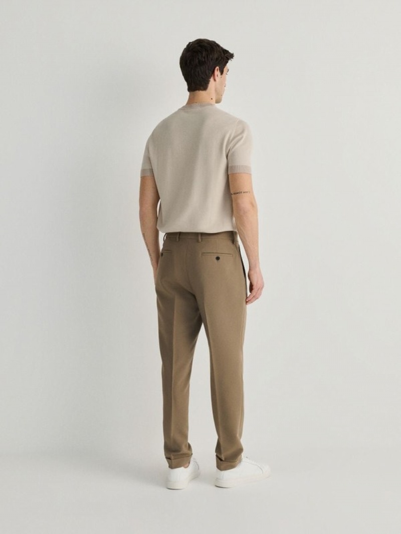 Reserved Carrot Hosen Herren Beige | CEJUHM-537