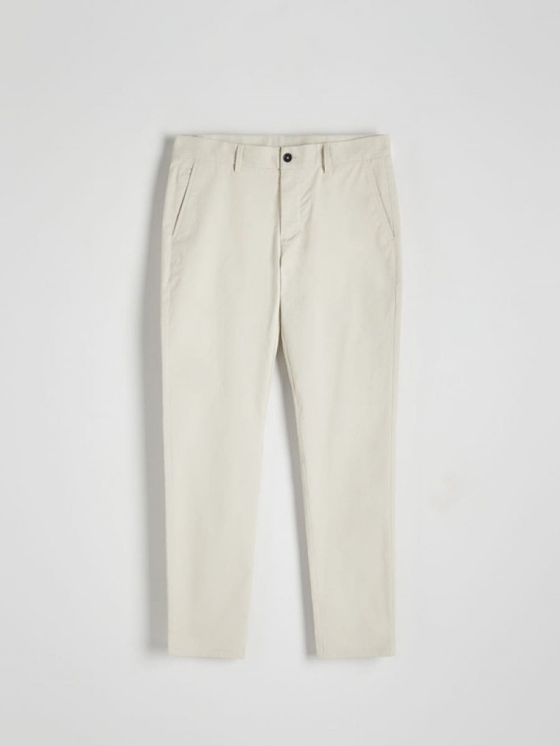 Reserved Chino Slim Fit Hosen Herren Beige | VGAPNX-263