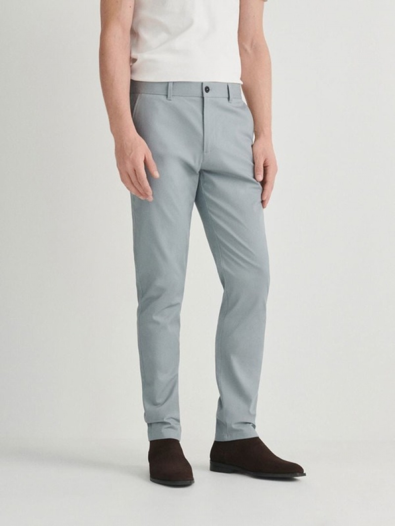 Reserved Chino Slim Fit Hosen Herren Blau | RJCOUH-271