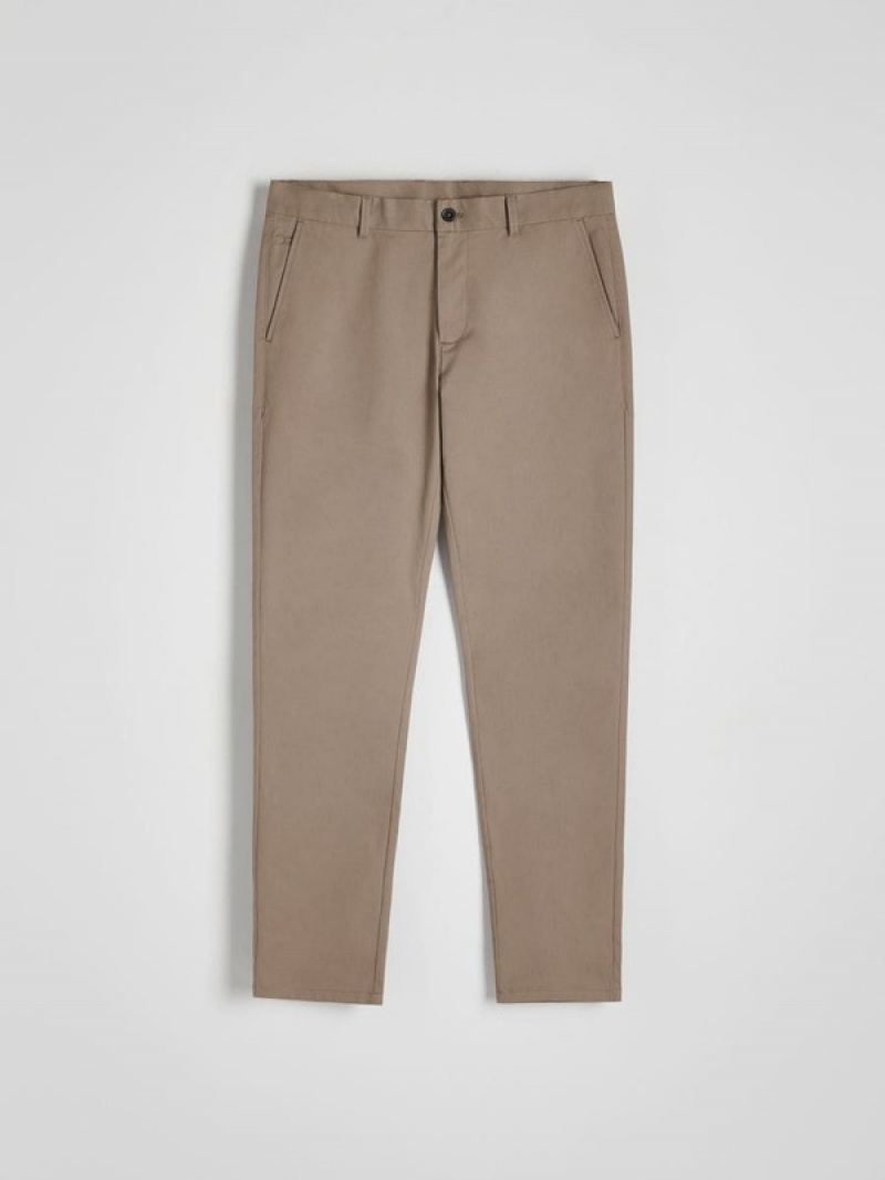 Reserved Chino Slim Fit Hosen Herren Braun | FABSVO-764