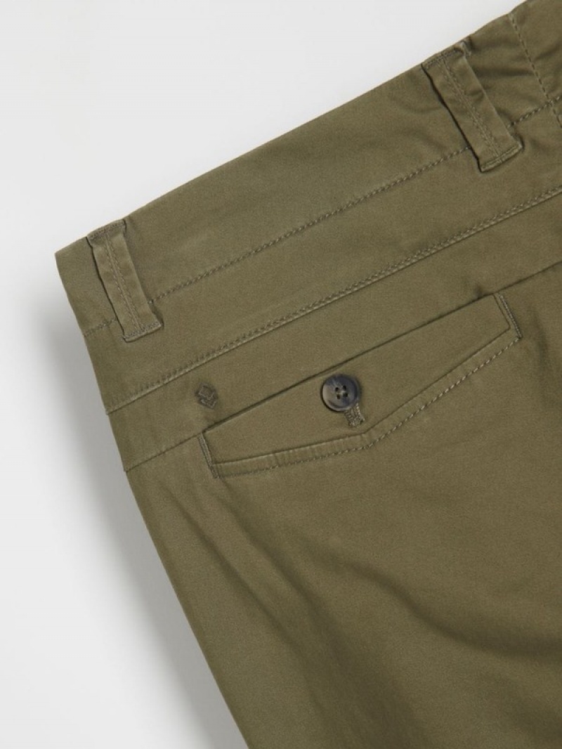 Reserved Chino Slim Fit Hosen Herren Grün | SBIWJR-951