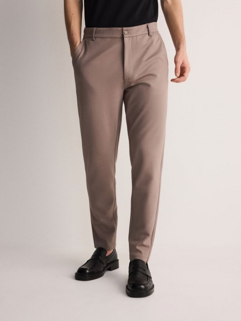 Reserved Chino Slim Hosen Herren Beige | CGKOMZ-576