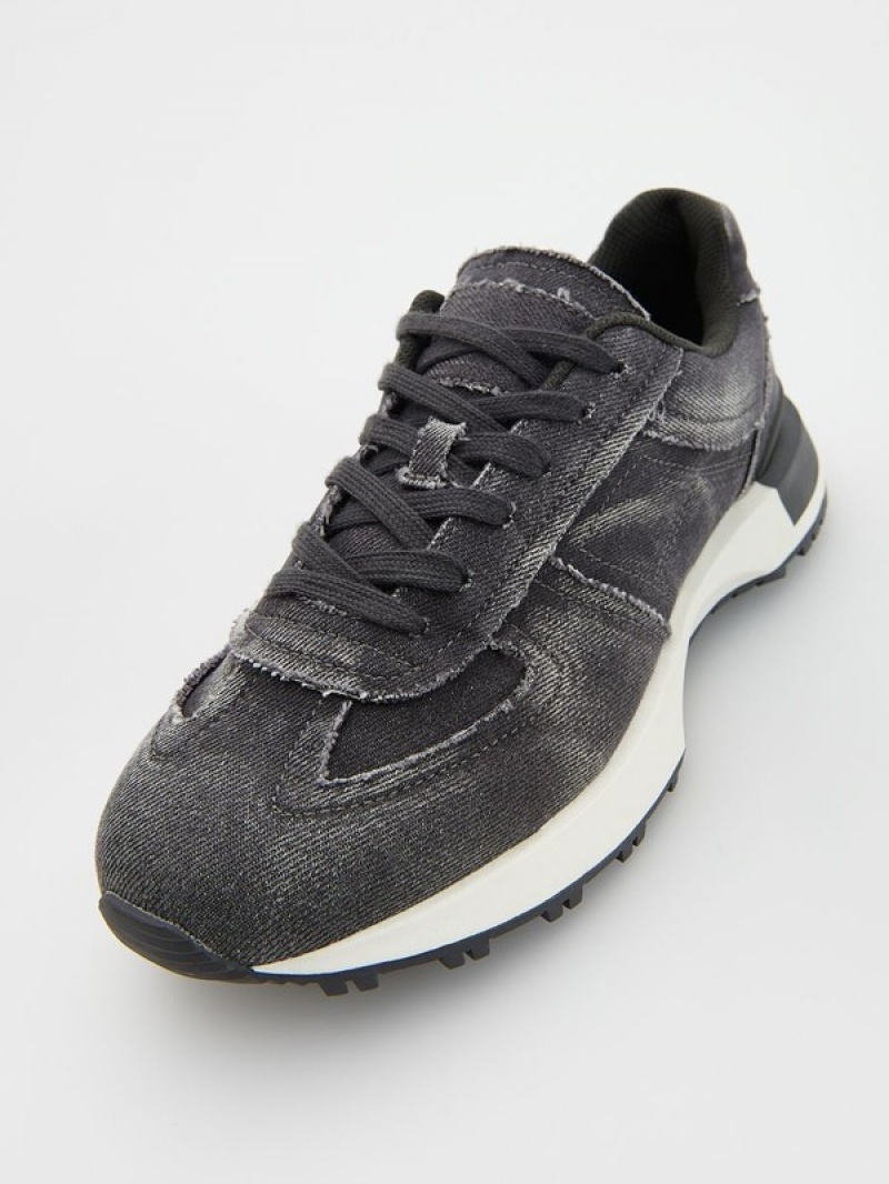 Reserved Combined Schuhe Herren Dunkelgrau | DFLVTO-086