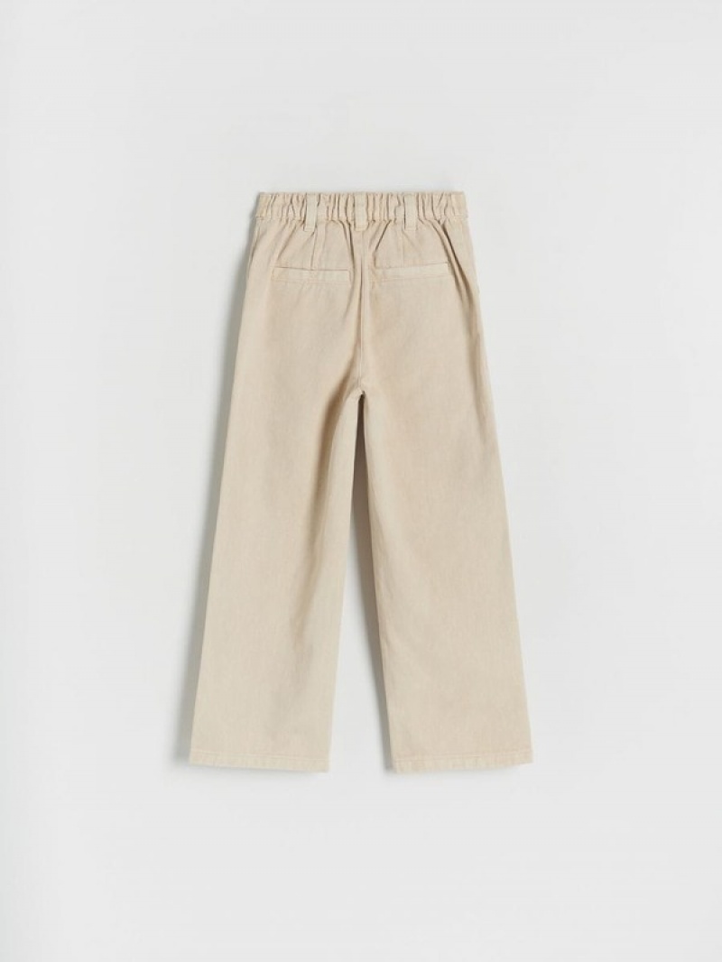 Reserved Cottonbuttons Hosen Mädchen Beige | MDSOGV-241