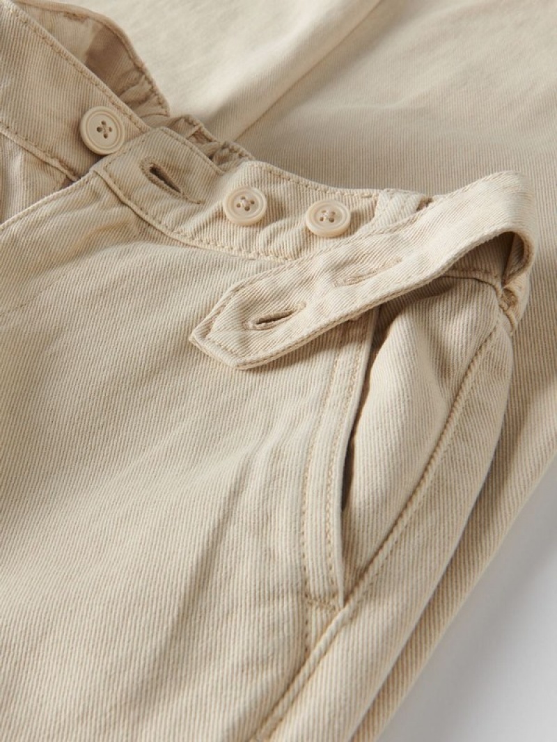 Reserved Cottonbuttons Hosen Mädchen Beige | MDSOGV-241