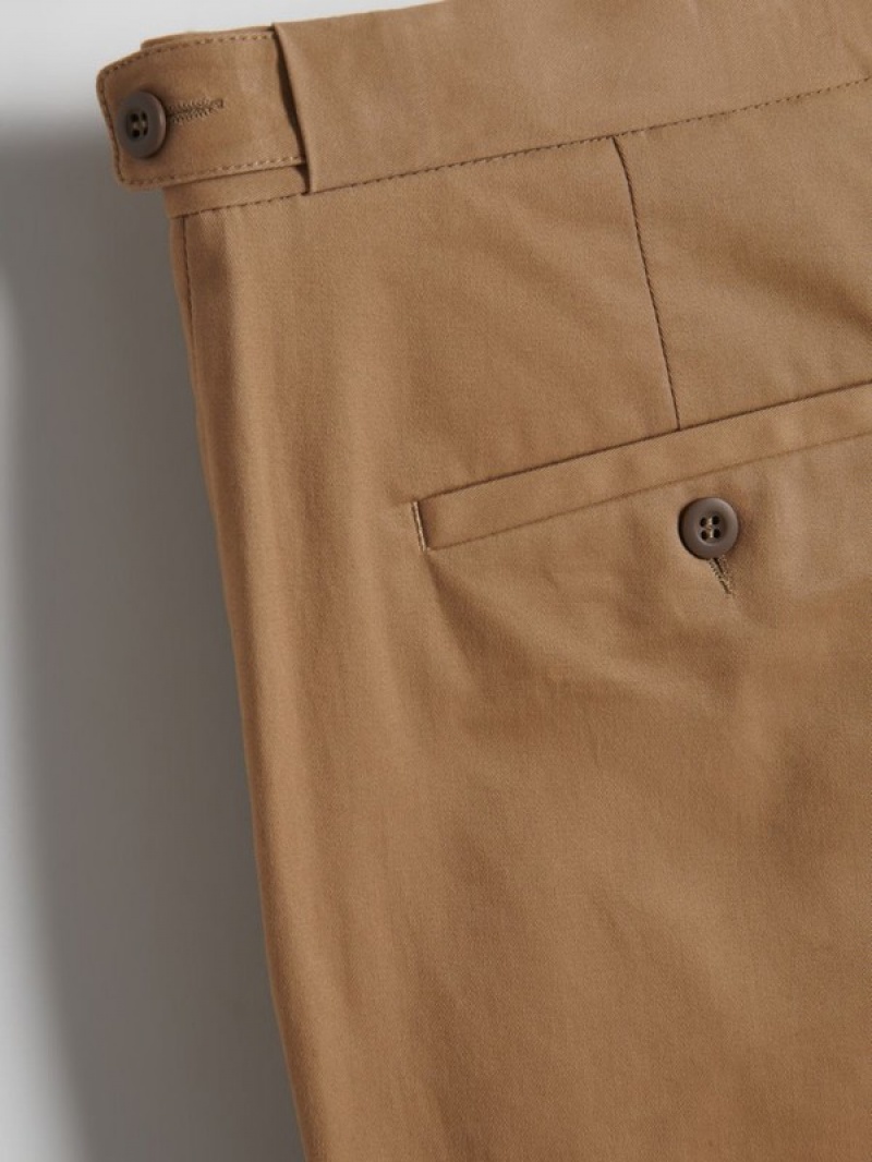 Reserved Gerade Hosen Herren Beige | KPACLM-753