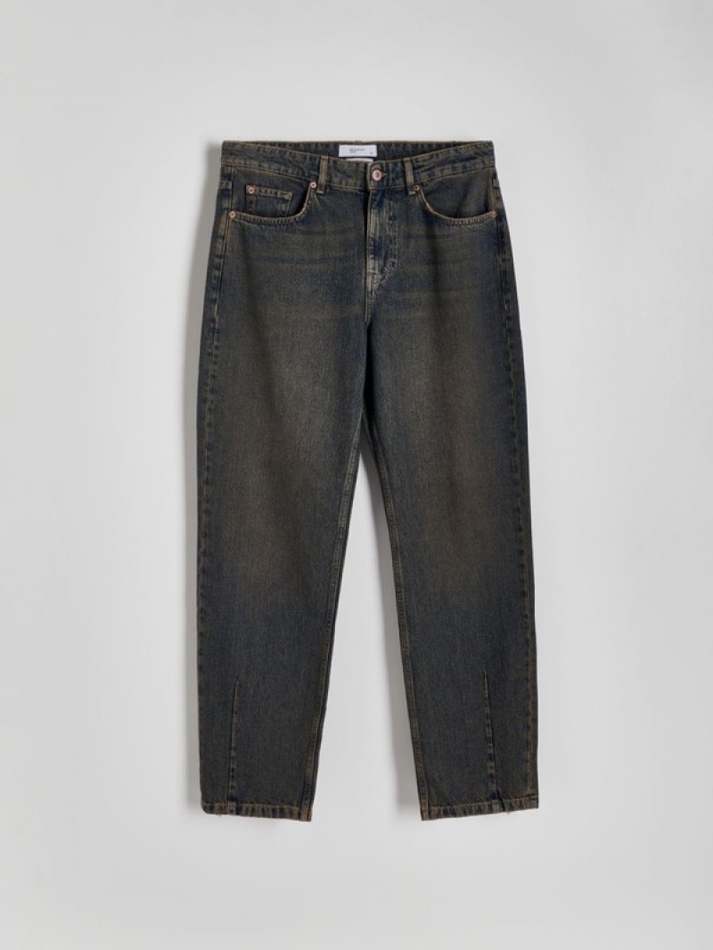 Reserved Gerade Jeans Herren Indigo | XUOHTN-986