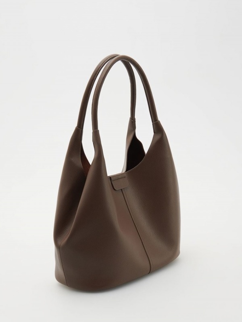 Reserved Hobo Taschen Damen Braun | MJVOXI-296