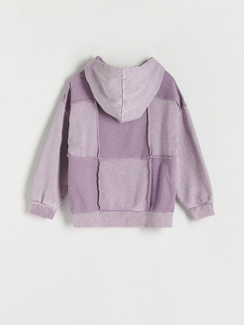 Reserved Jogging Top Sweatshirts Mädchen Lavendel | LPSIGK-814