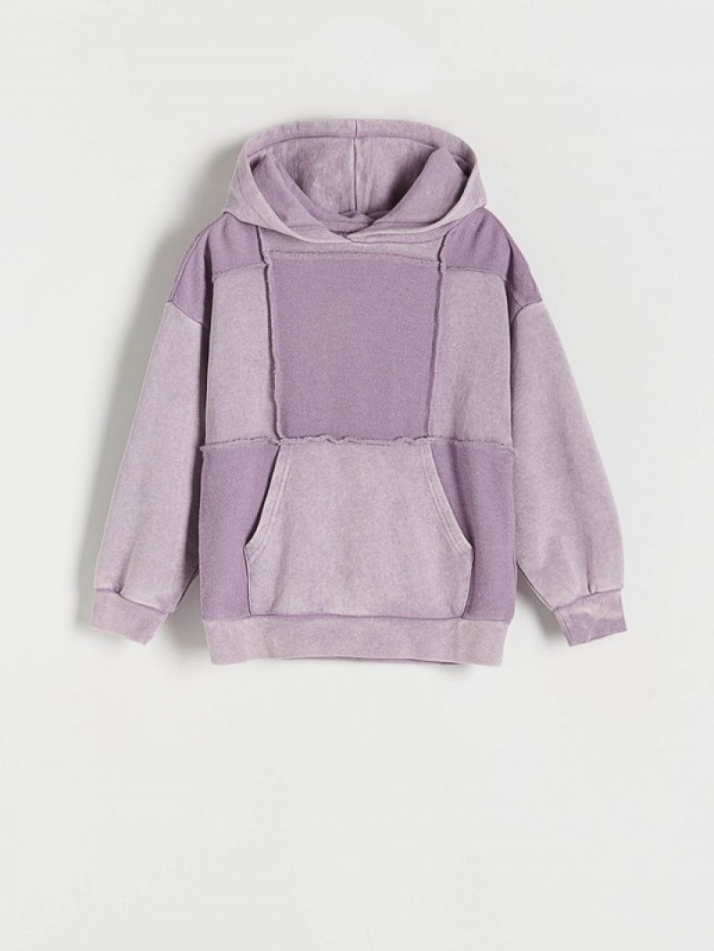 Reserved Jogging Top Sweatshirts Mädchen Lavendel | LPSIGK-814