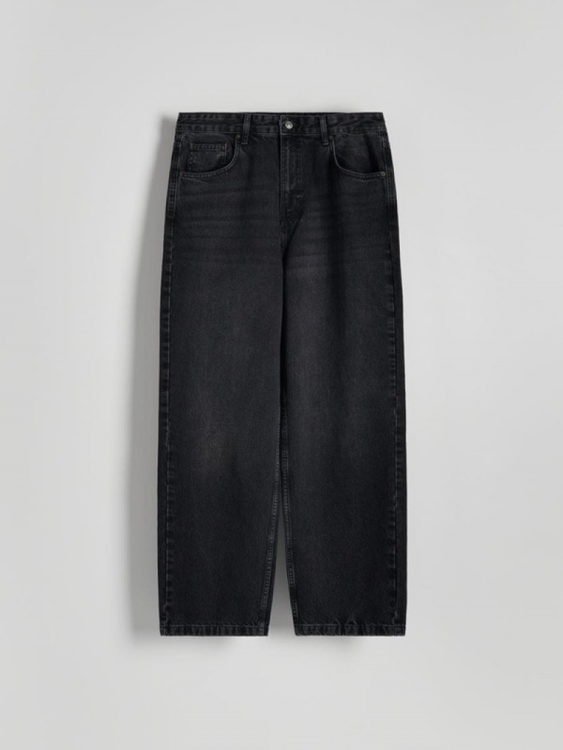 Reserved Loosewash Effect Jeans Herren Grau | FYLSGA-418