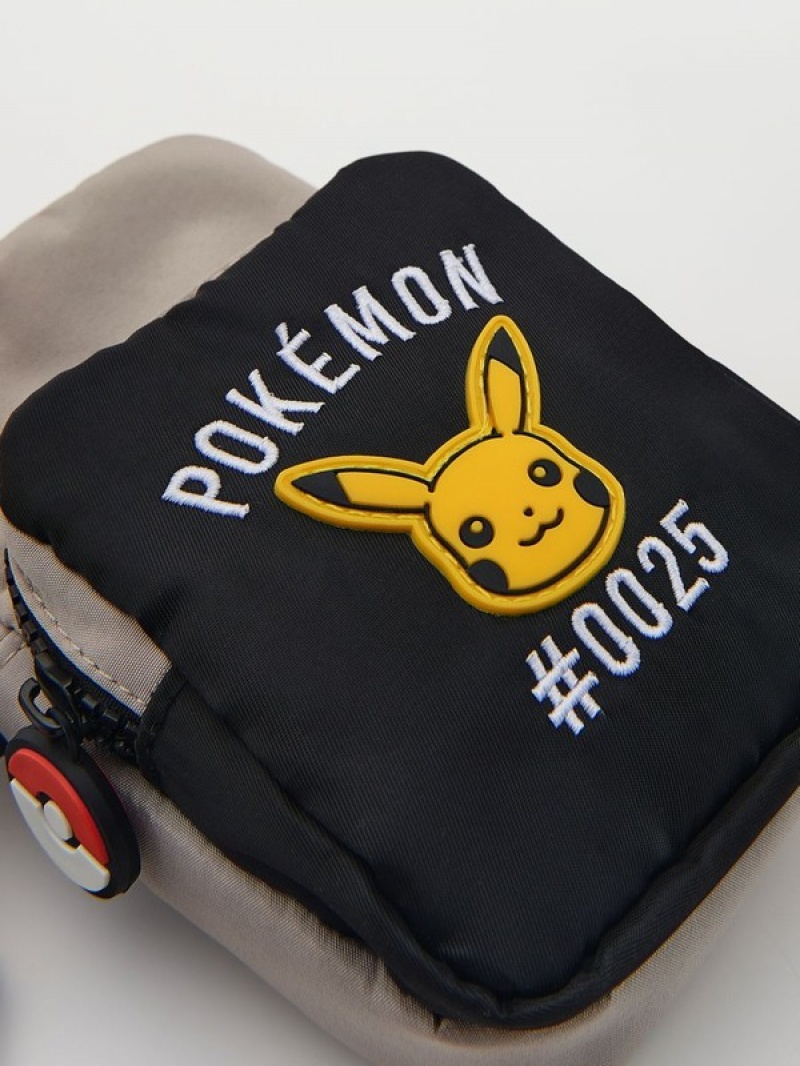 Reserved Pokémon Bum Taschen Jungen Schwarz | VOILJN-968