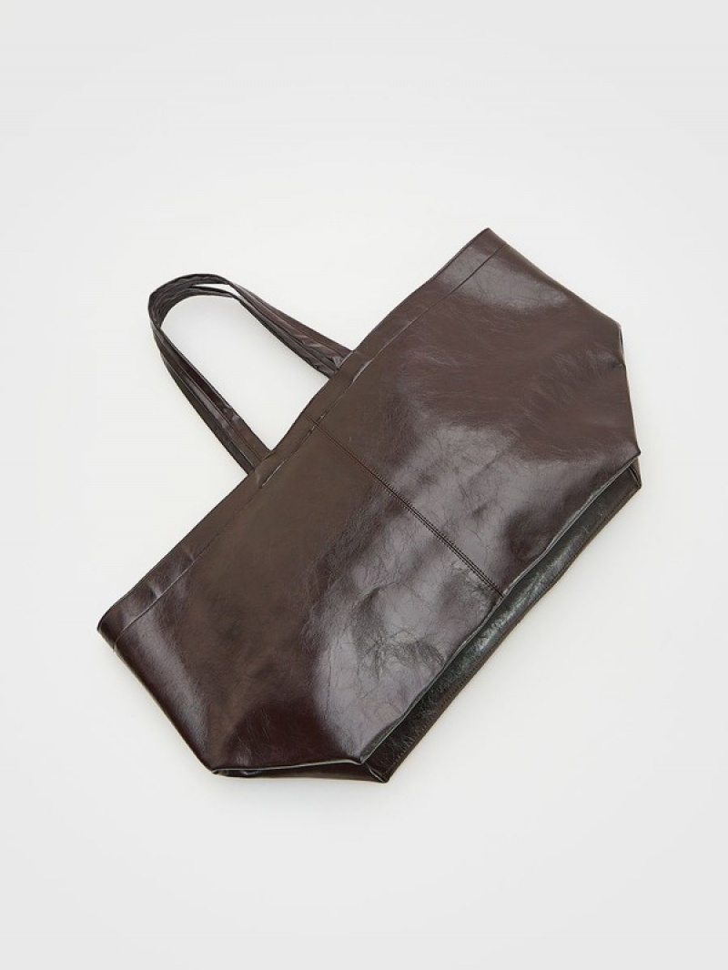 Reserved Shopper Taschen Damen Braun | NMFIVP-301