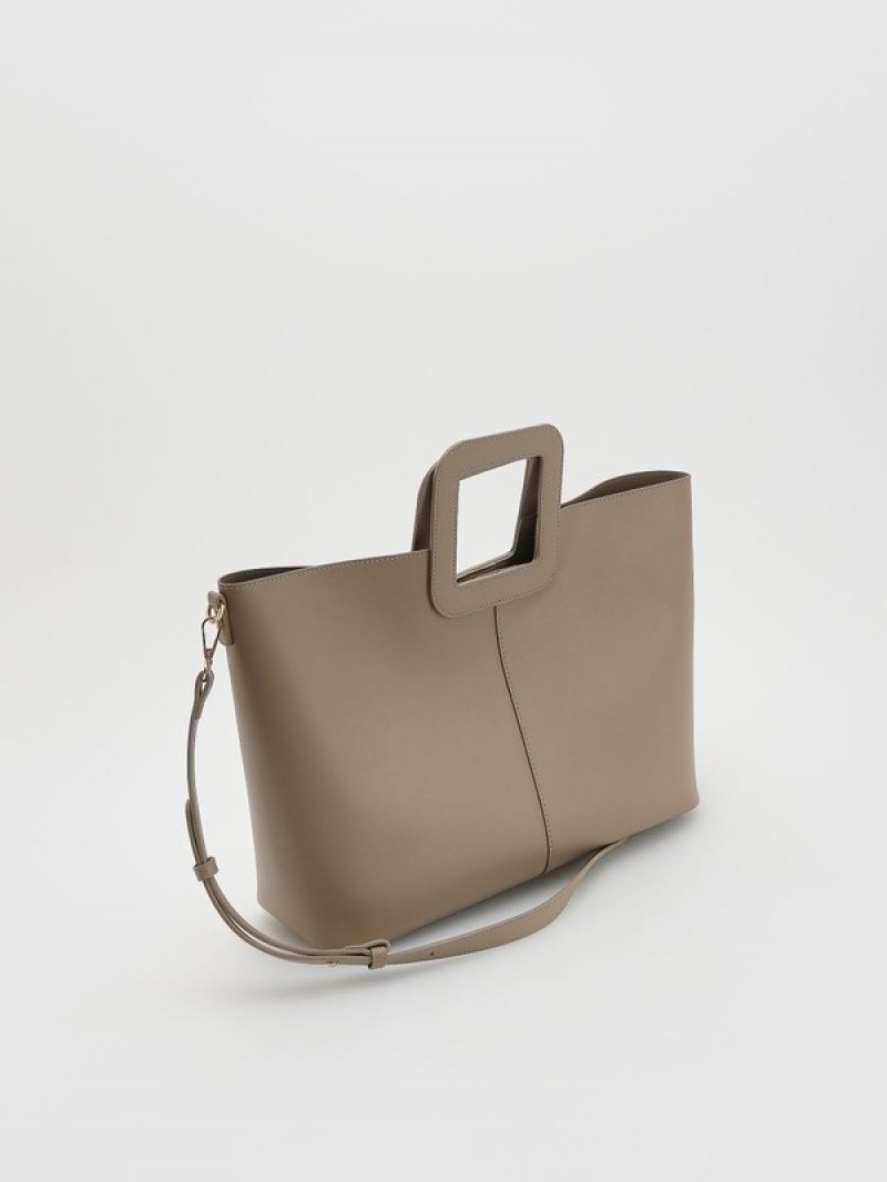 Reserved Shopper Taschen Damen Kaffee | FNCHZY-670