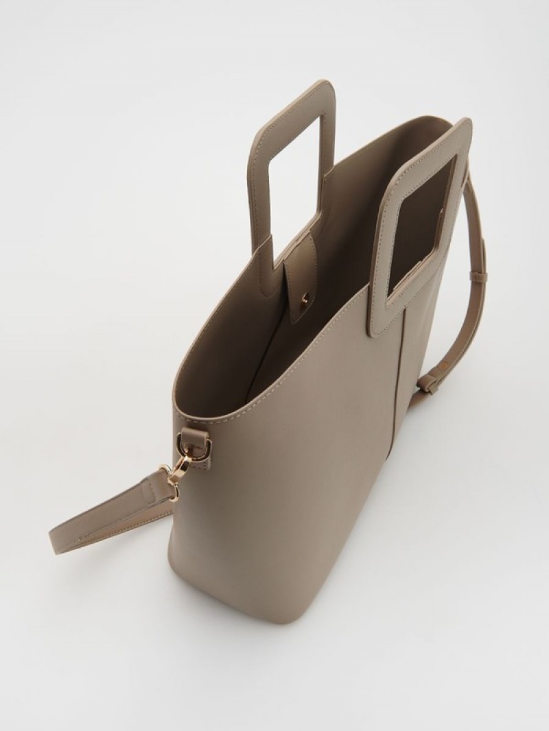 Reserved Shopper Taschen Damen Kaffee | FNCHZY-670