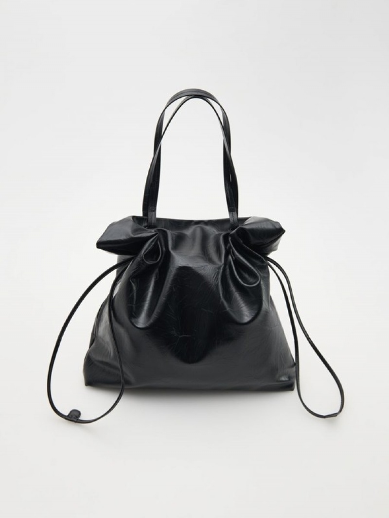 Reserved Shopper Taschen Damen Schwarz | PVWLZS-841