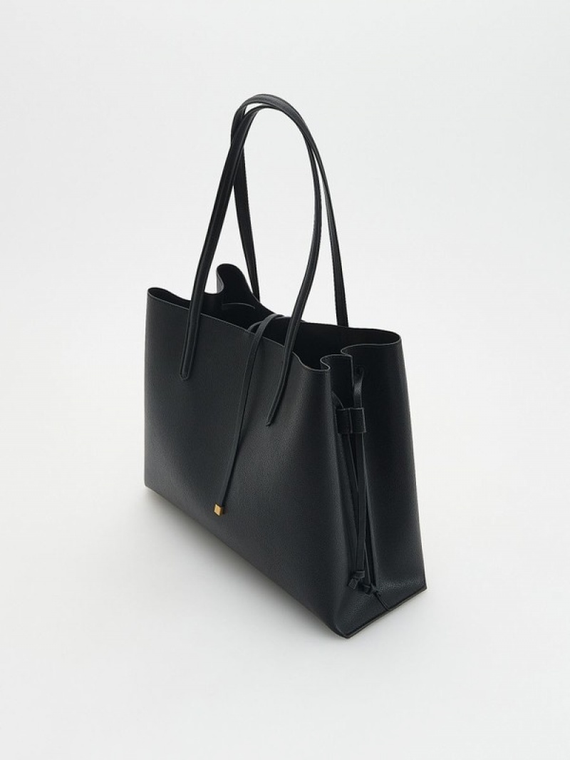 Reserved Shopper Taschen Damen Schwarz | CIBQVS-689