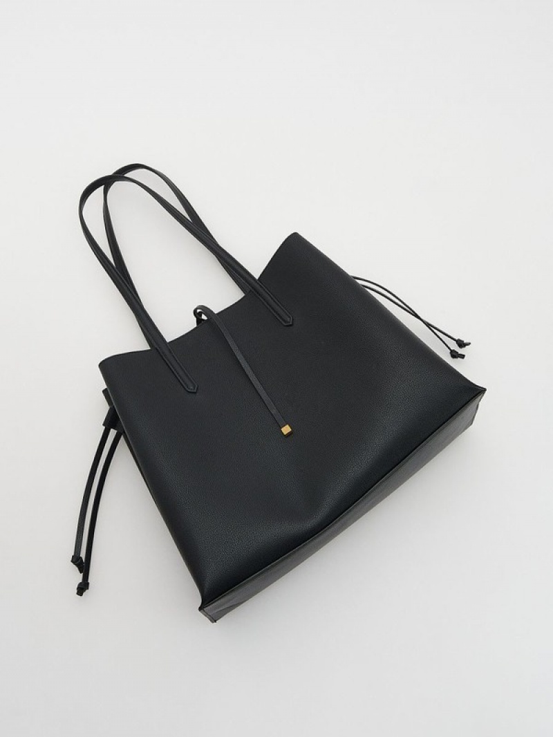 Reserved Shopper Taschen Damen Schwarz | CIBQVS-689