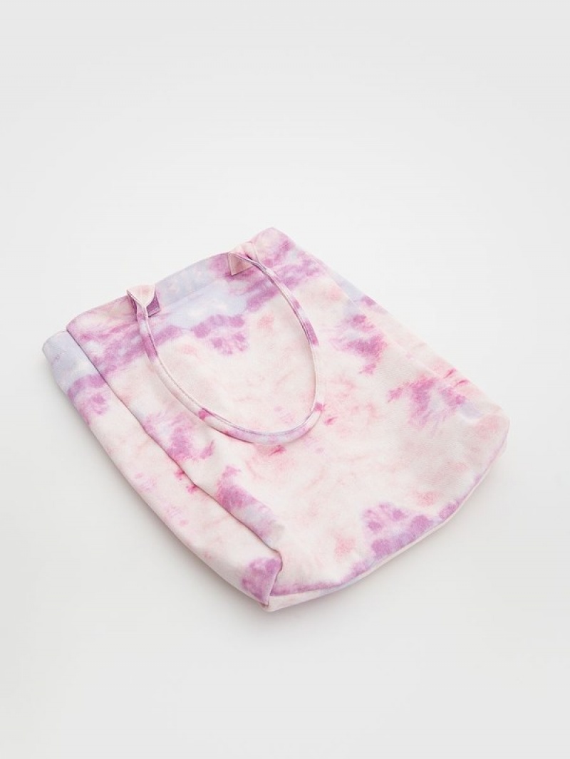 Reserved Shoppertie Dye Effect Taschen Mädchen Lavendel | OPXCBZ-096