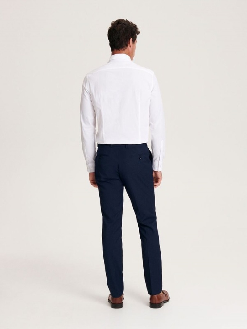 Reserved Slim Fit Anzüge Herren Navy | SGKBHV-527