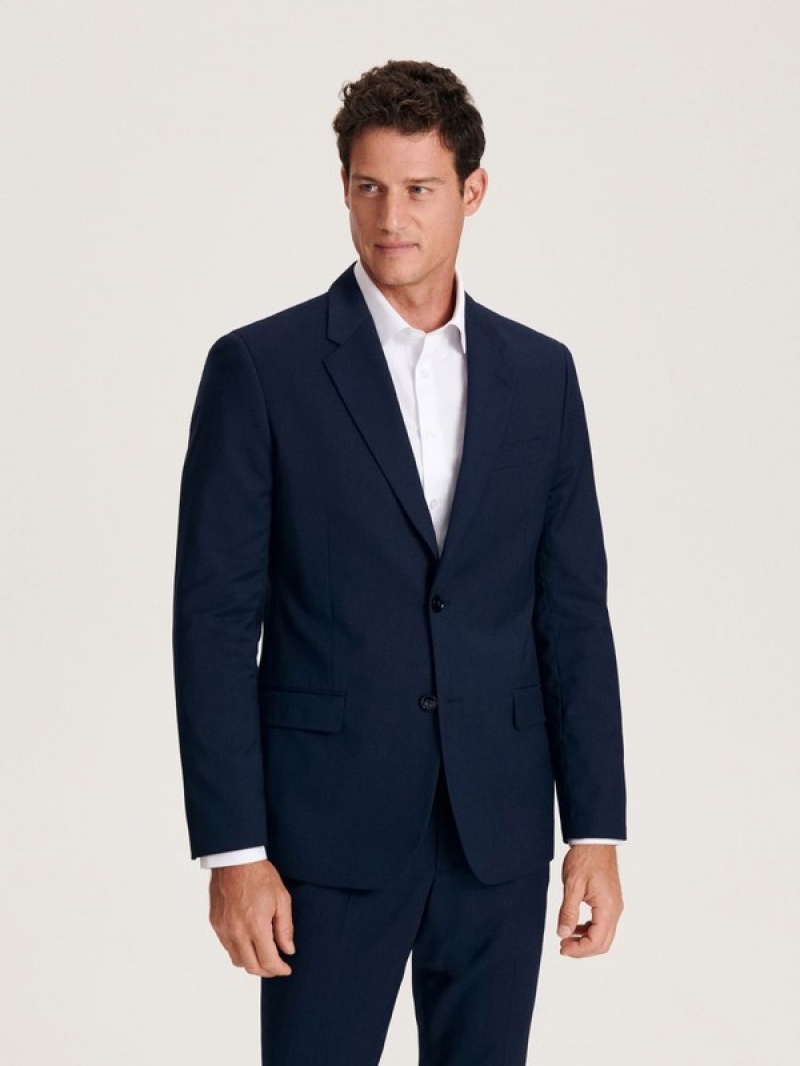 Reserved Slim Fit Anzüge Herren Navy | TYJCSP-236