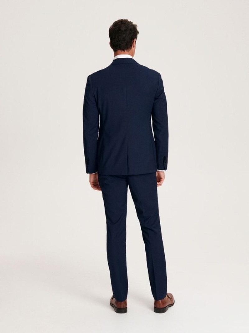 Reserved Slim Fit Anzüge Herren Navy | TYJCSP-236