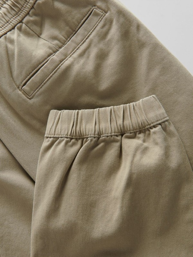 Reserved Slim Joggers Hosen Herren Beige | RWJISY-095