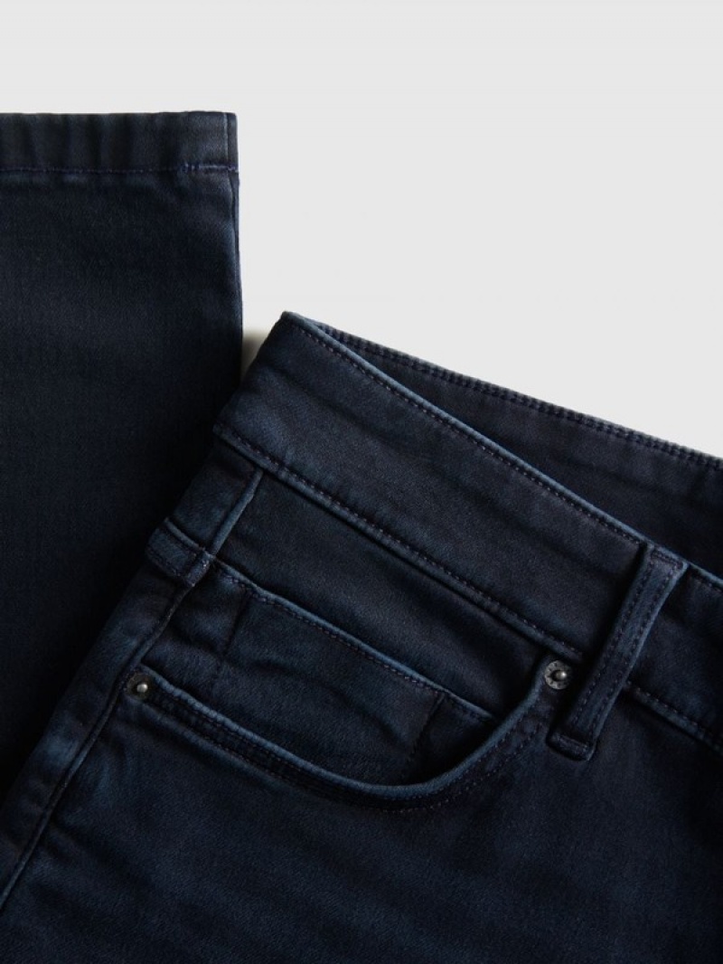 Reserved Slimwash Effect Jeans Herren Grau Blau | QBFXOH-943