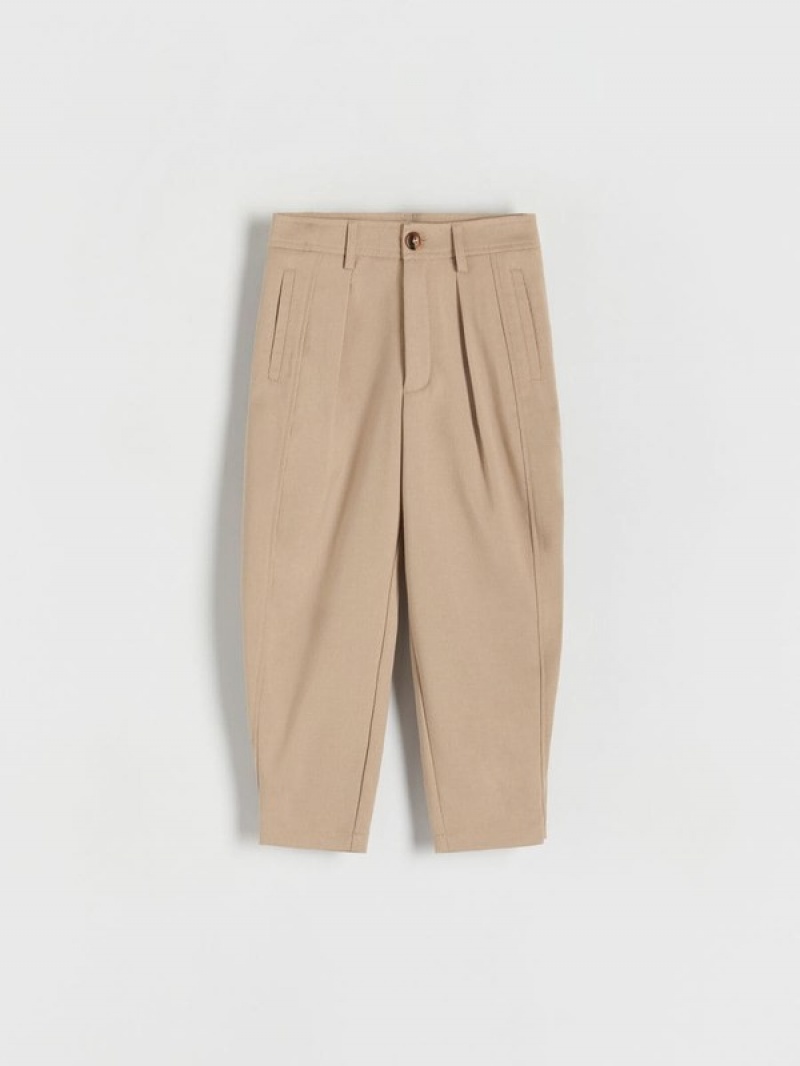 Reserved Smart Hosen Mädchen Beige | IKUOAP-879