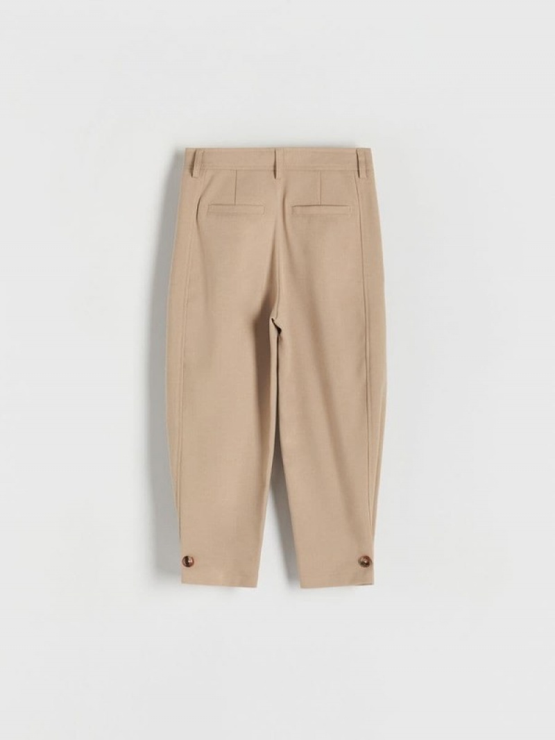 Reserved Smart Hosen Mädchen Beige | IKUOAP-879