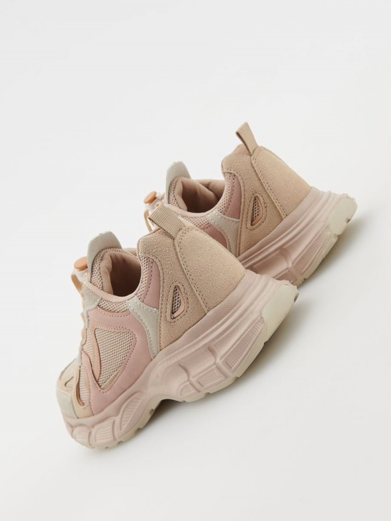 Reserved Sneakerstoggle Schuhe Mädchen Beige | JULBSD-703