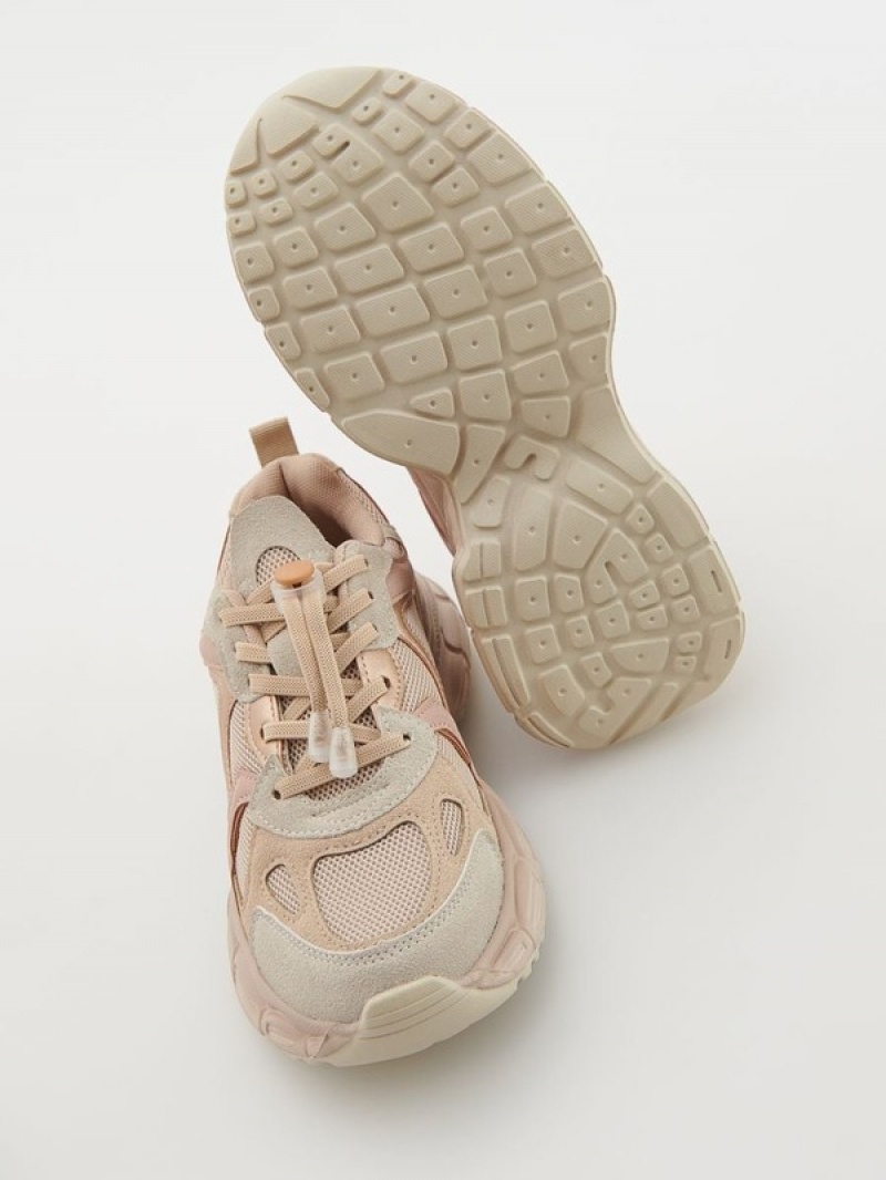 Reserved Sneakerstoggle Schuhe Mädchen Beige | JULBSD-703