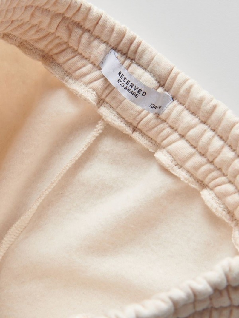 Reserved Stirrup Hosen Mädchen Beige | YIFRPZ-496